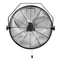 18" Indoor Wall-Mounted Industrial Fan with Three Speeds T8801