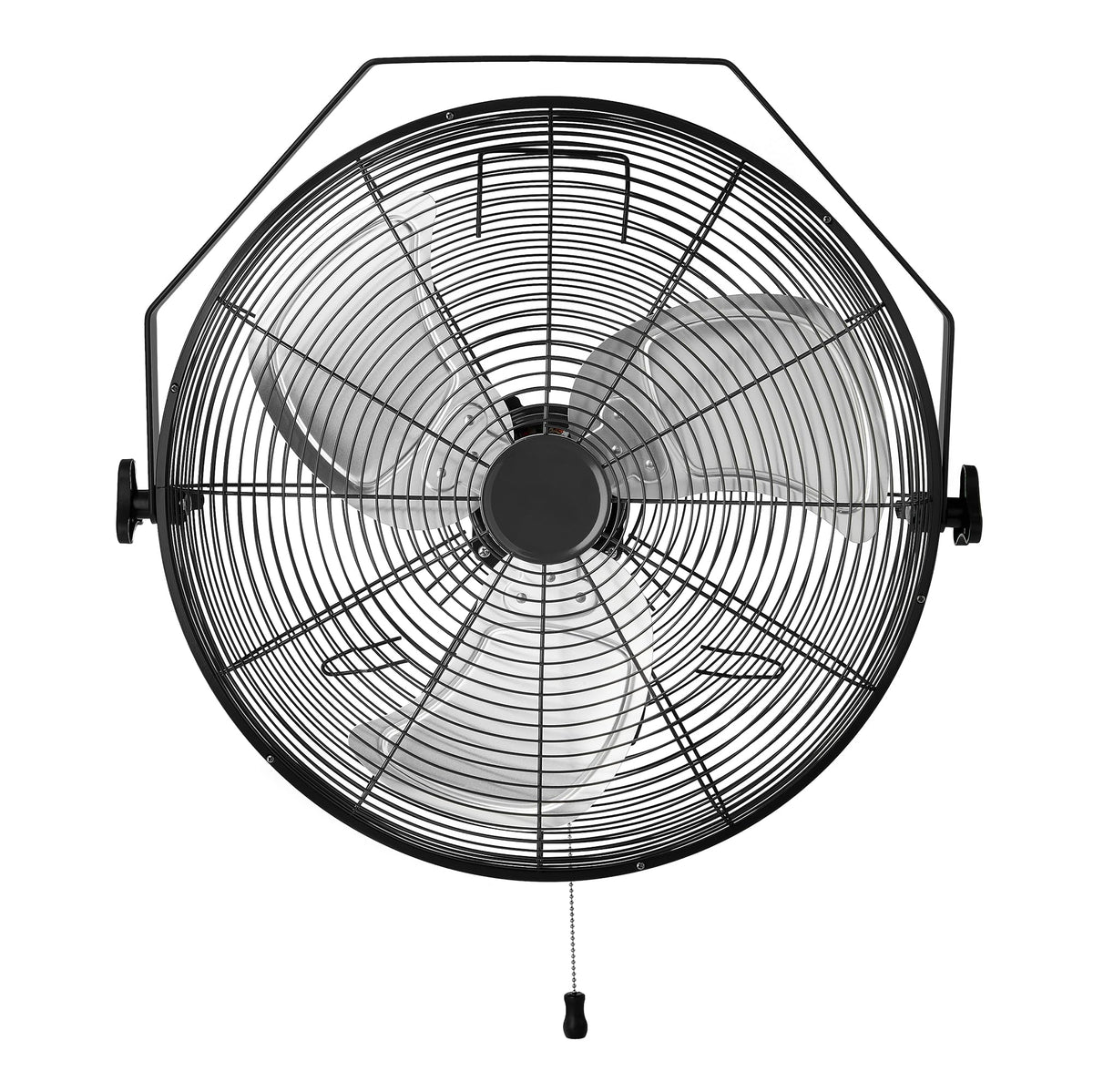 18" Indoor Wall-Mounted Industrial Fan with Three Speeds T8801
