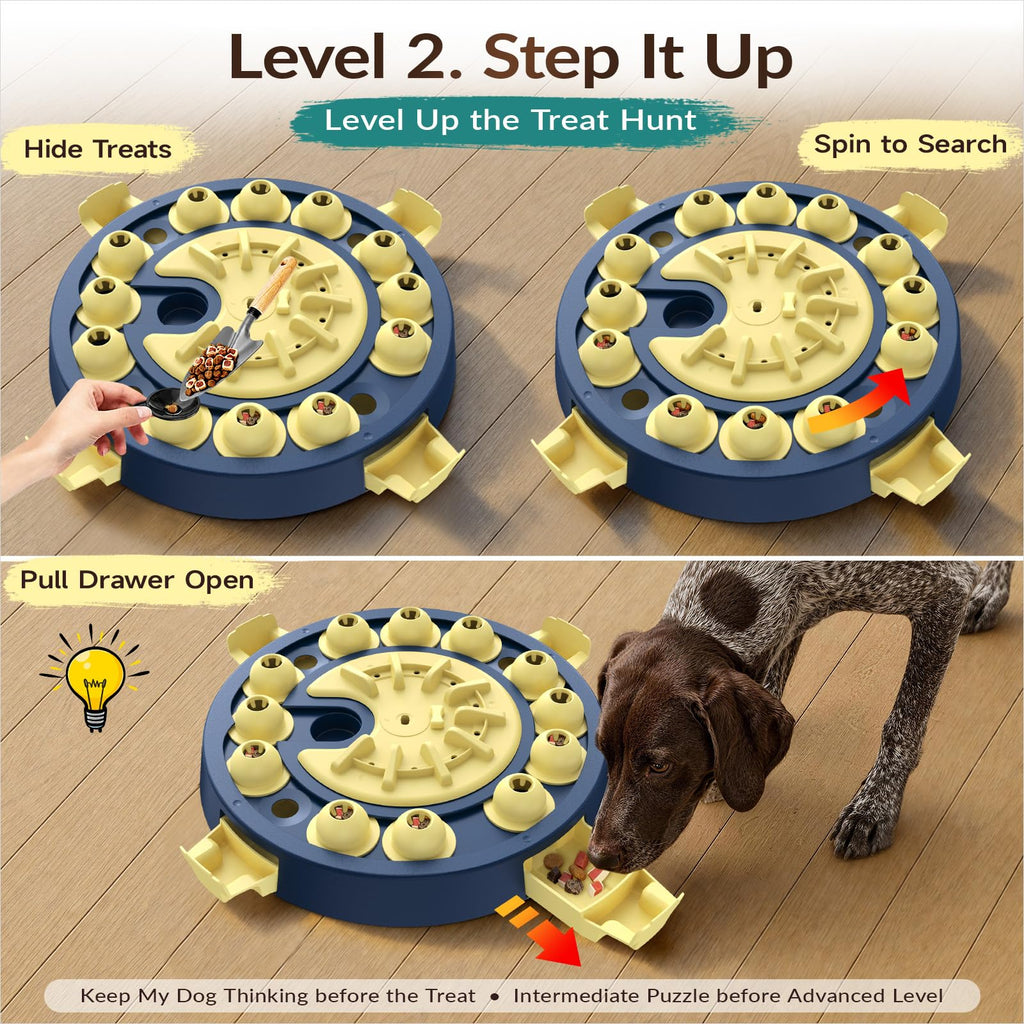 Large 3 Levels Dog Puzzle Toy E302