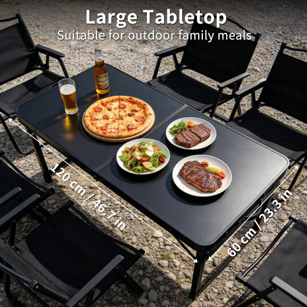 Folding Aluminum Camping Table L5353