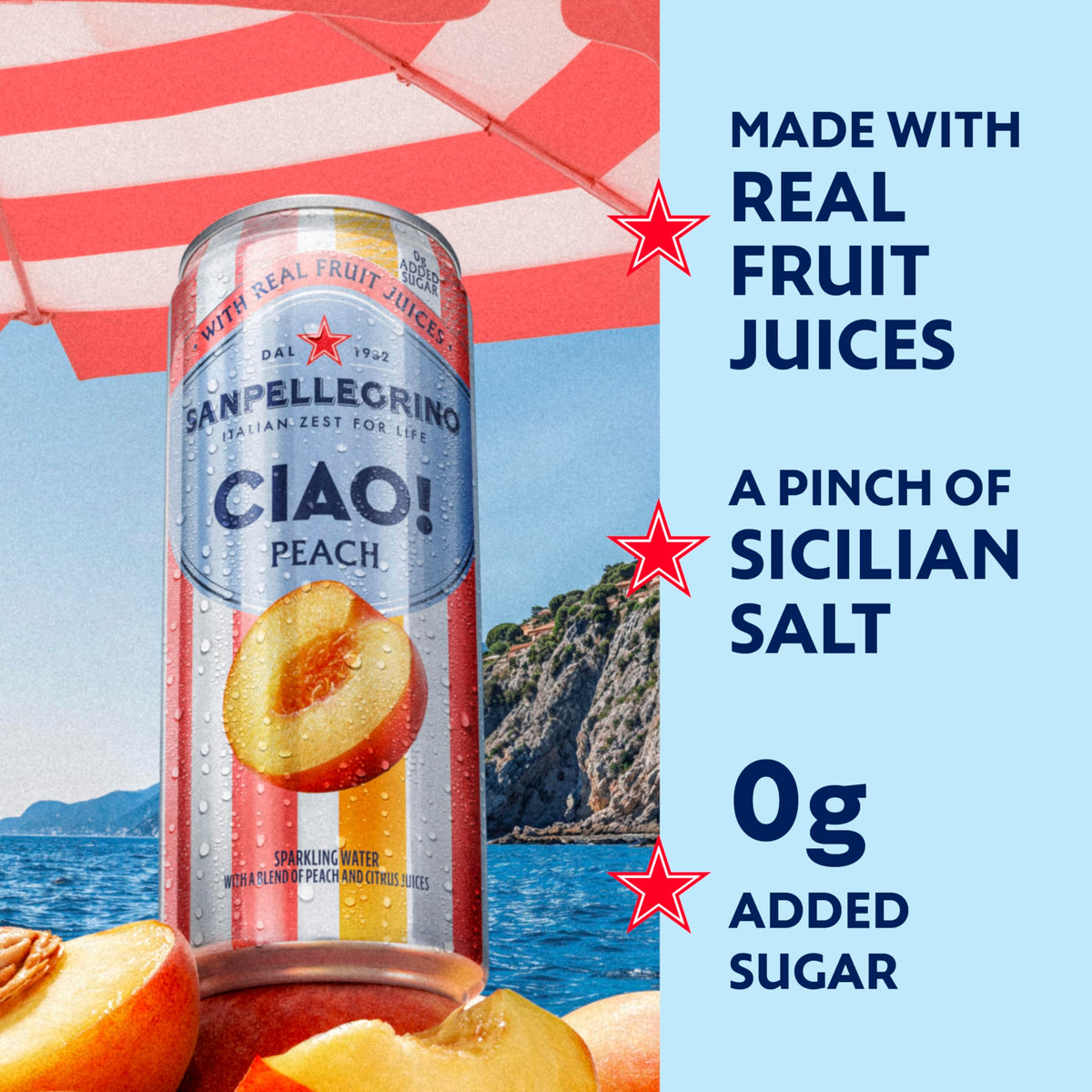 Peach Sparkling Water 24 Pack W549681