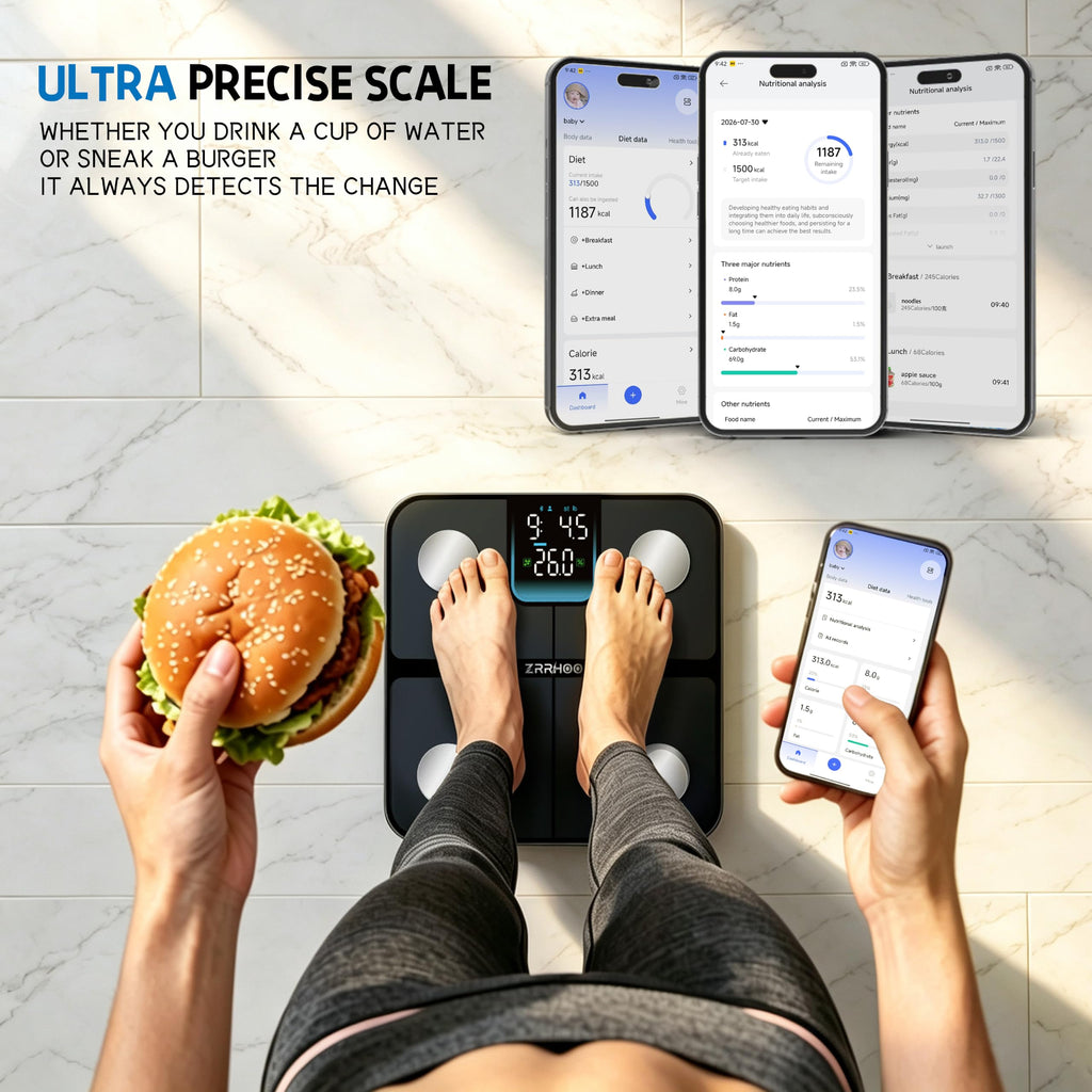 25 Body Composition Bluetooth Digital Weight Scale B42692