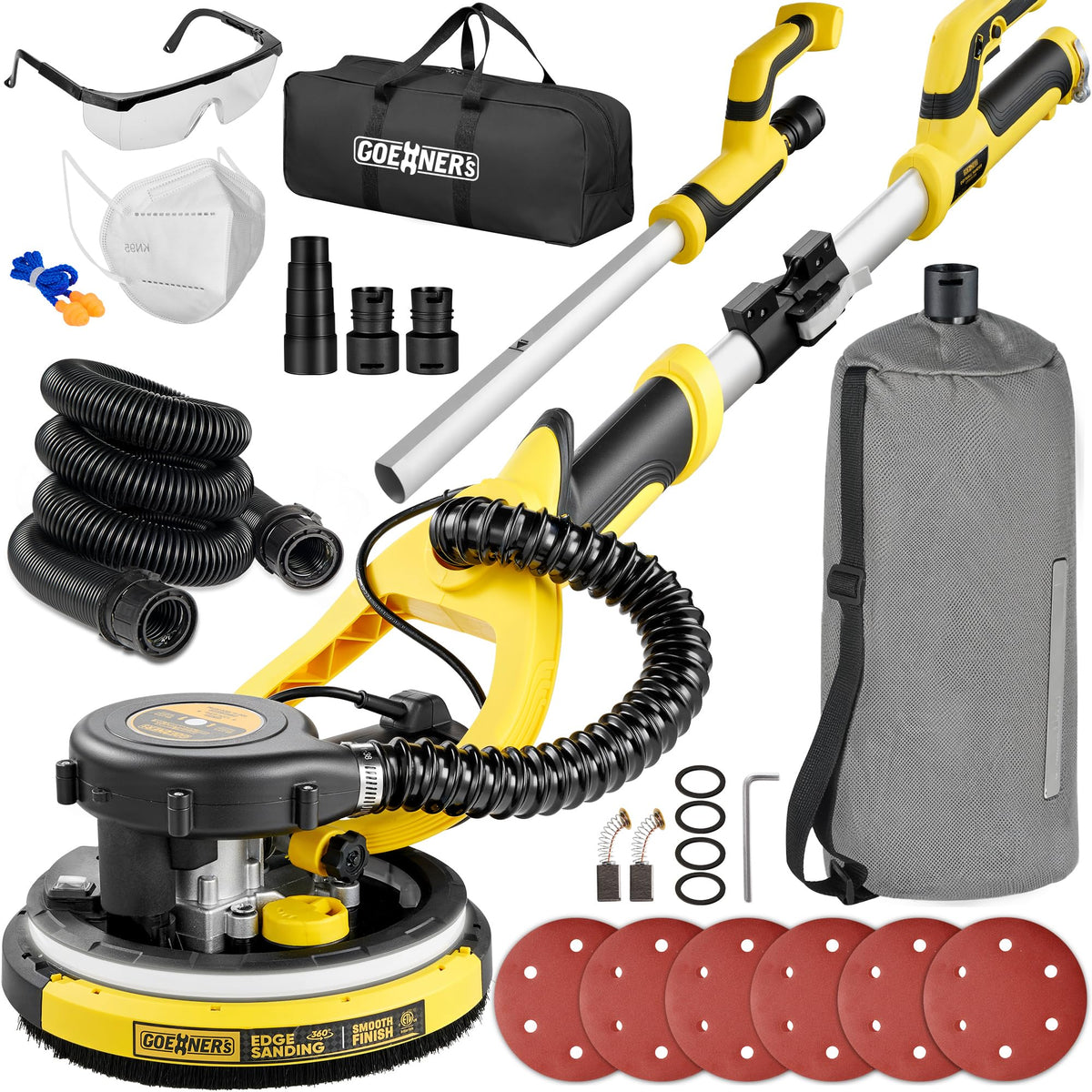 Electric Drywall Sander with Vacuum B132