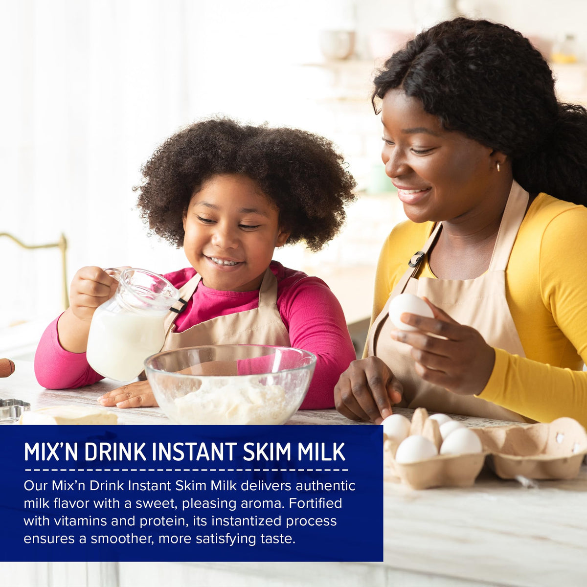 Instant Skim Milk, Fat-Free, Makes 10 Gallons W422