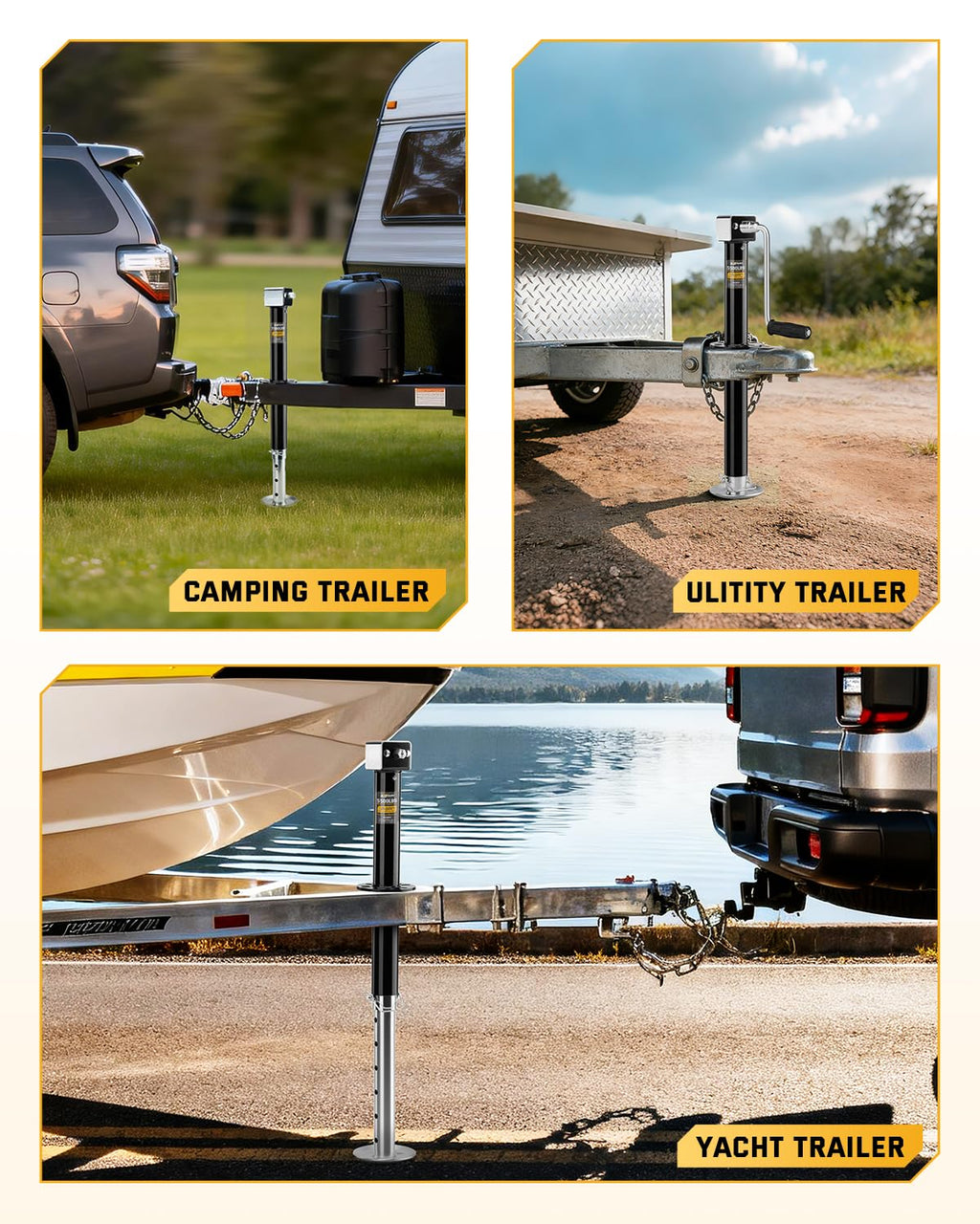 Heavy Duty A-Frame Trailer Jack Q558732