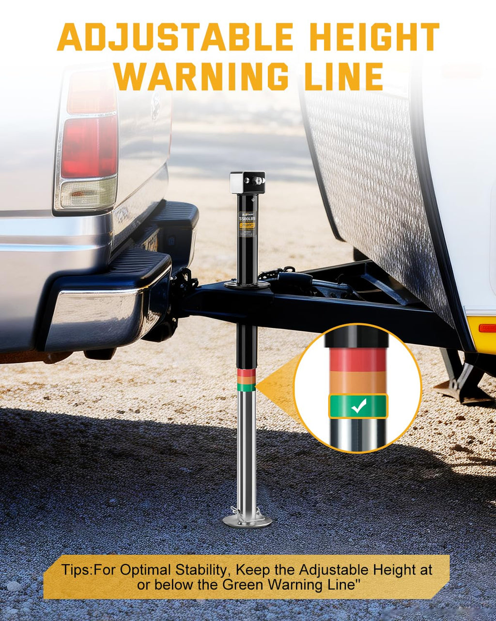 Heavy Duty A-Frame Trailer Jack Q558732