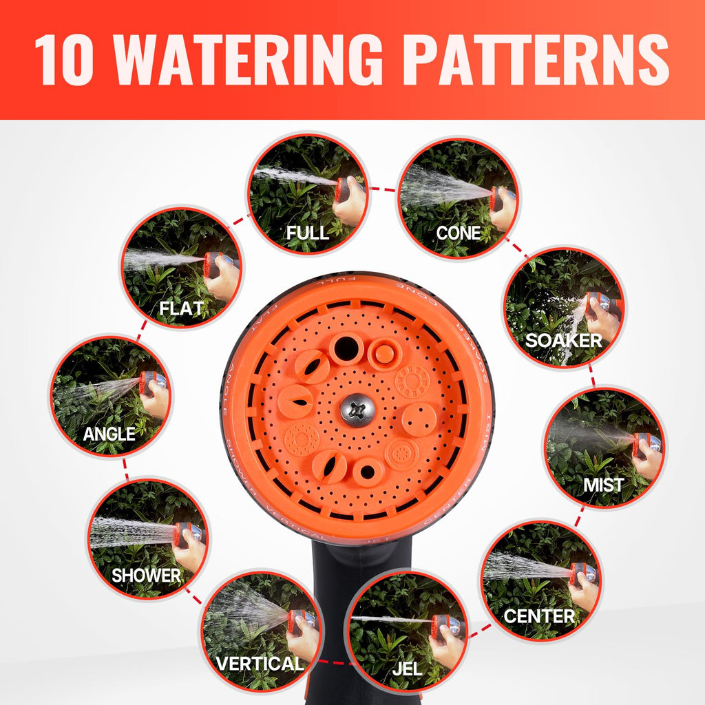 100FT Garden Hose with 10 Function Nozzle V944771