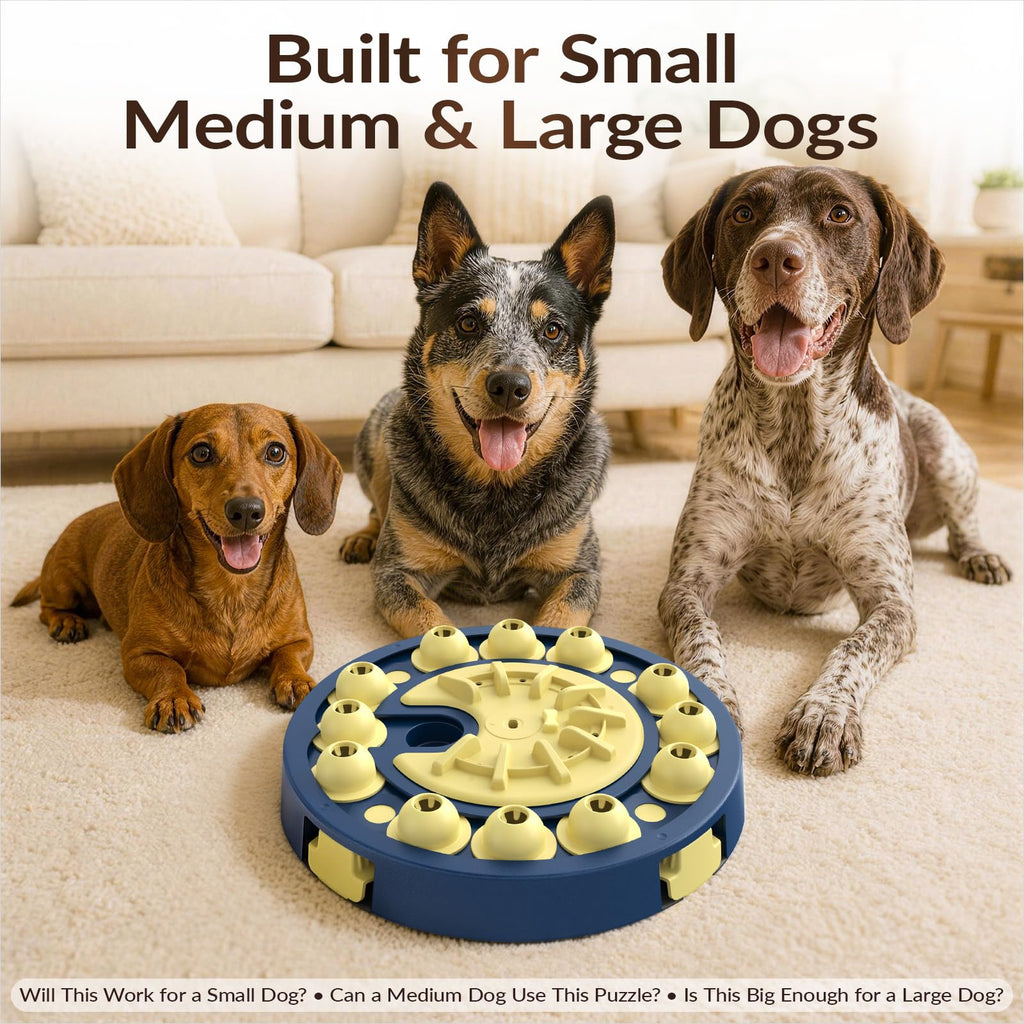 Large 3 Levels Dog Puzzle Toy E302