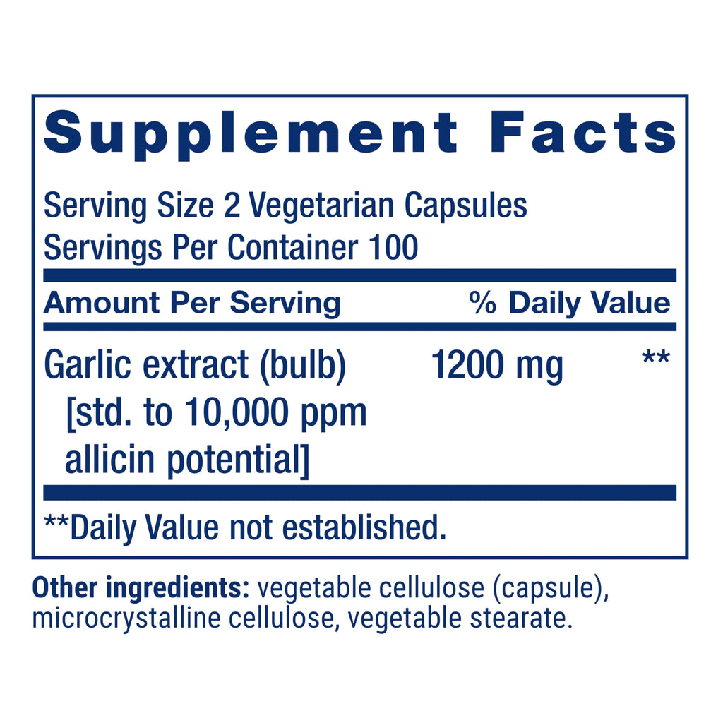 Garlic 200 Capsules V337718