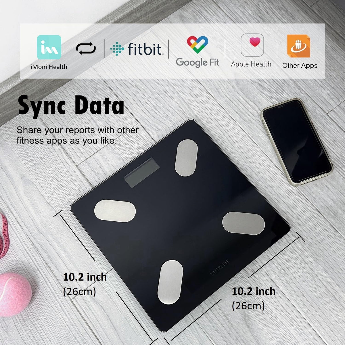 Smart Body Weight Scale Q73325