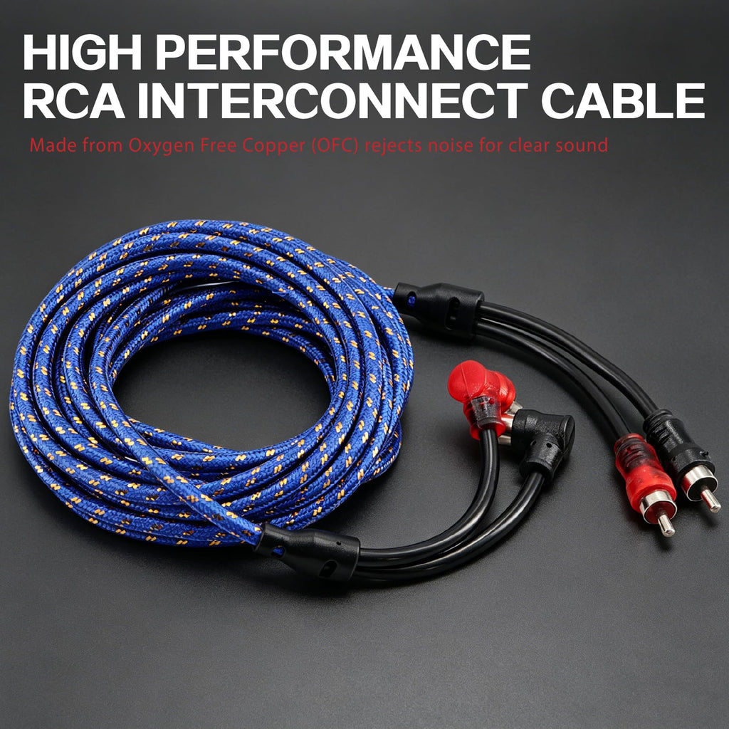 0 Gauge CCA Amplifier Wiring Kit Y750