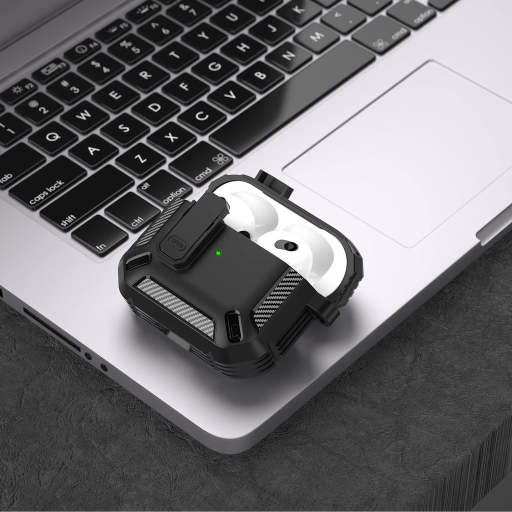 Black Magnetic AirPods 3 Case V902