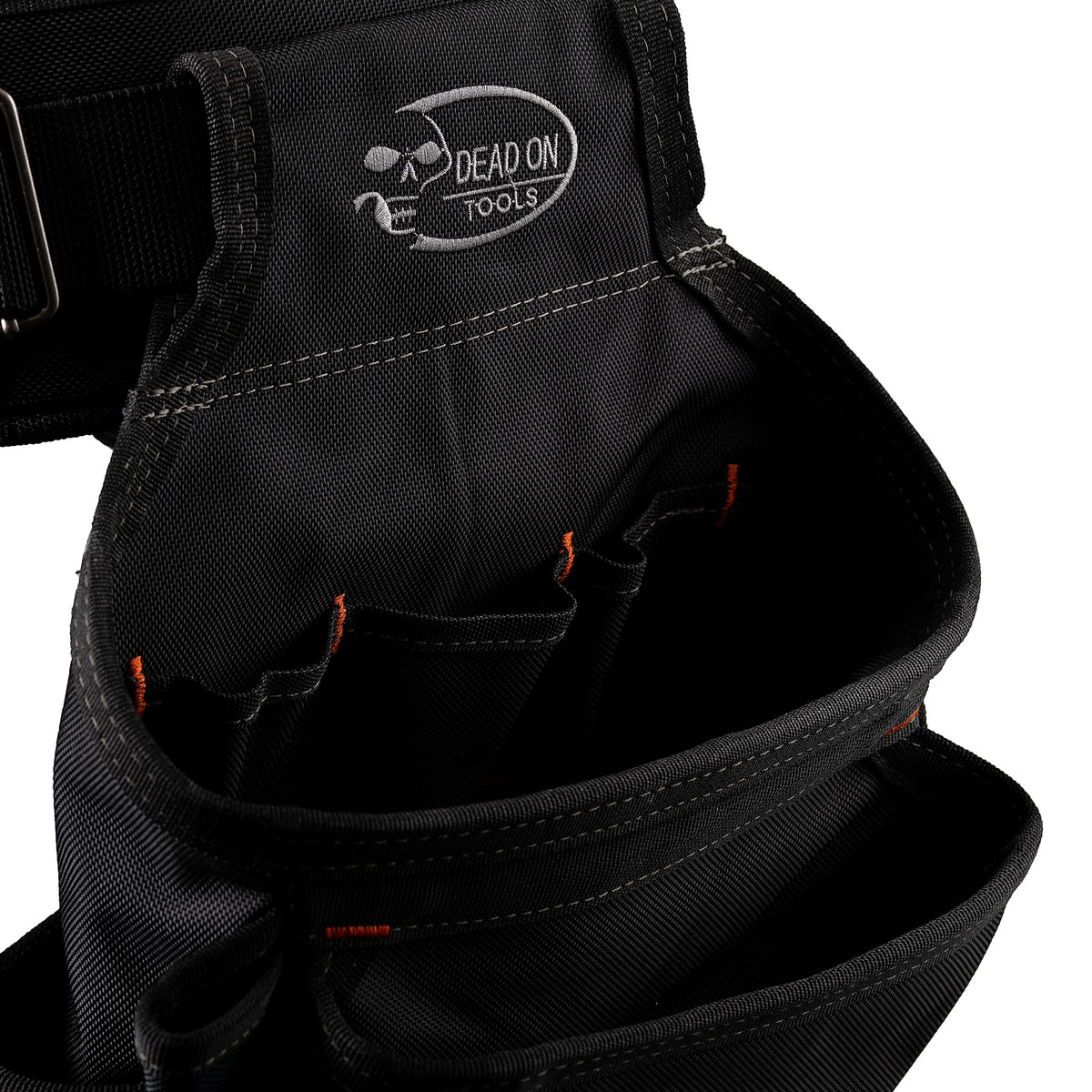 Black 1680 Denier Poly Carpenter’s Tool Belt with Suspenders D1234
