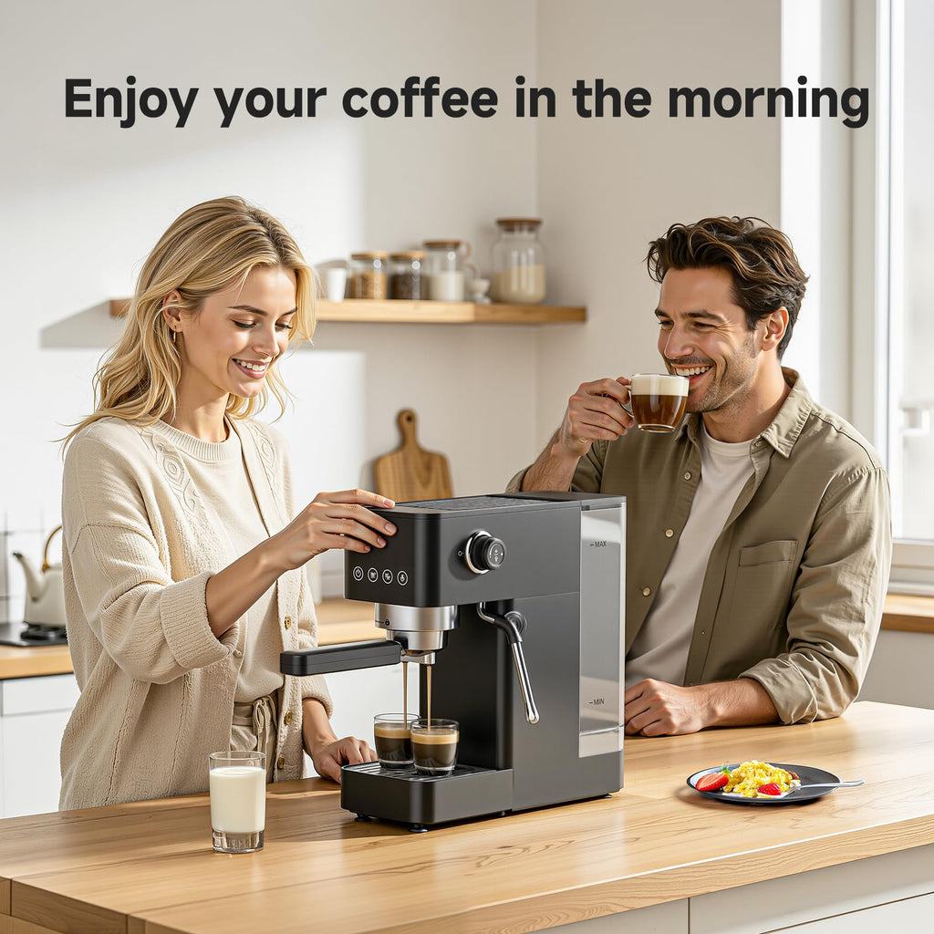 Compact 20 Bar Espresso Machine with Milk Frother X8994