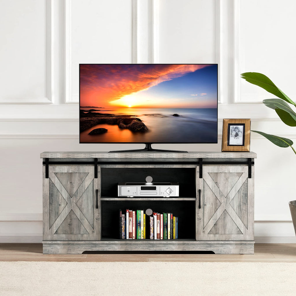 Farmhouse TV Stand for 65 Inch TV S8751