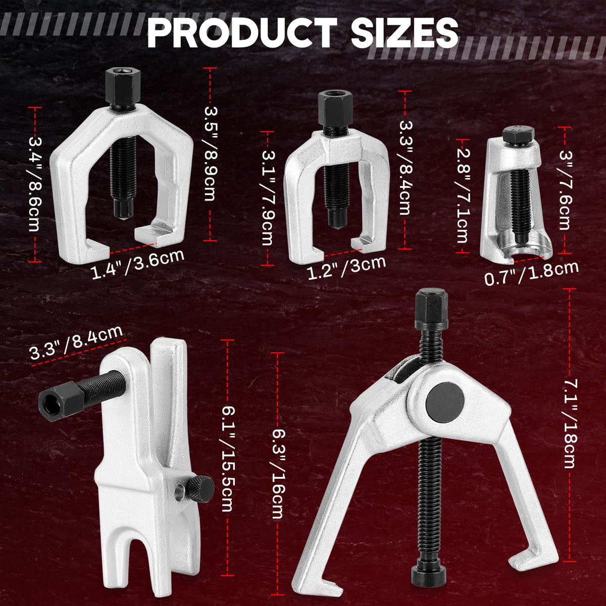 5-in-1 Ball Joint Separator P826