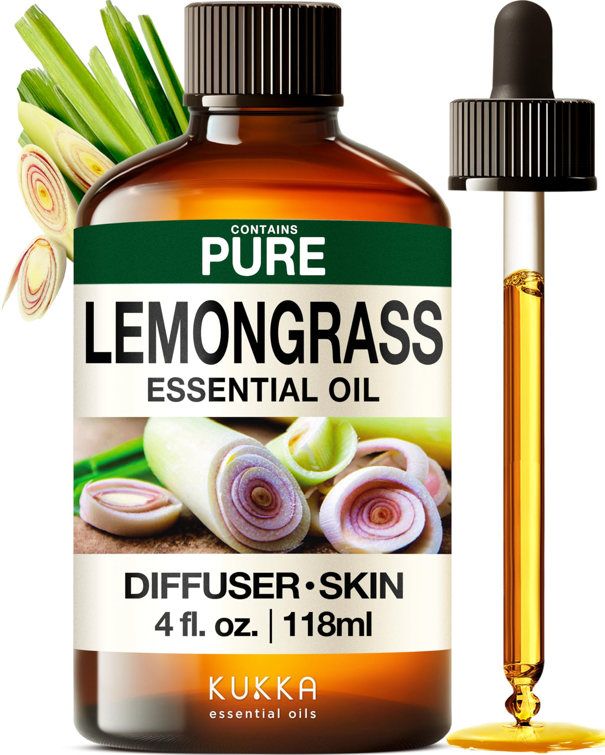 Lemongrass & Lavender Essential Oil Set 2x4 fl oz K736
