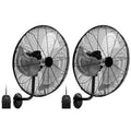 20 Inch 3-Speed Oscillating Metal Wall Fan Q7624