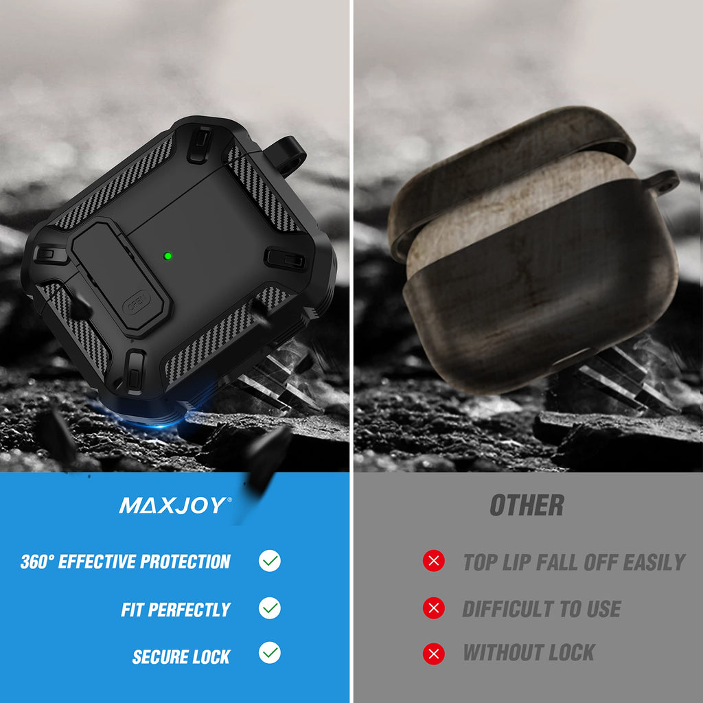 Black Magnetic AirPods 3 Case V902