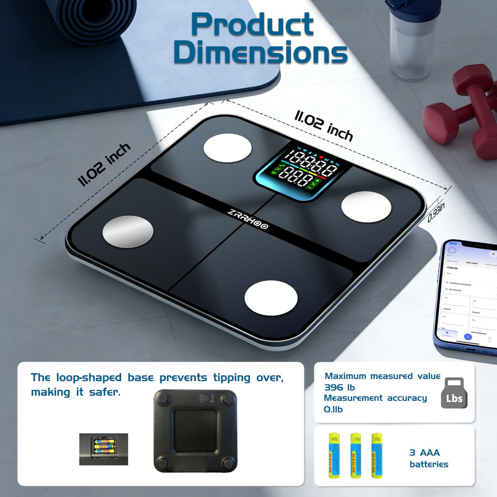 25 Body Composition Bluetooth Digital Weight Scale B42692