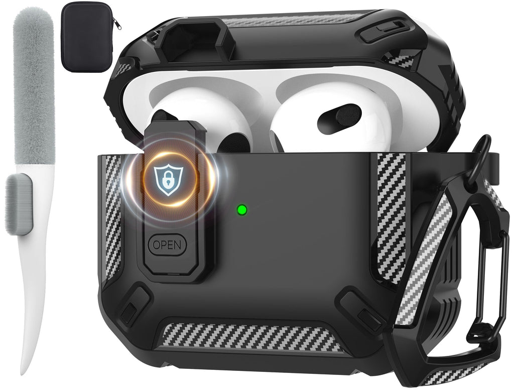 Black Magnetic AirPods 3 Case V902
