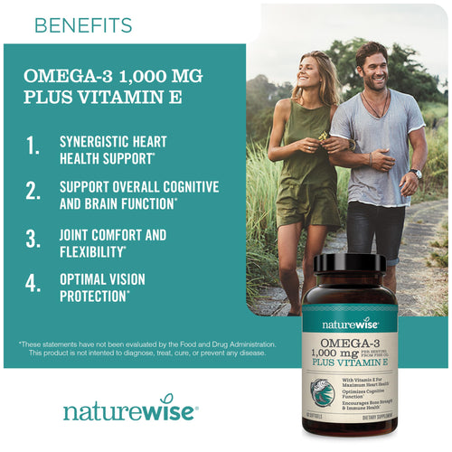 1000mg Omega 3 600mg EPA 400mg DHA 180ct & Vitamin B Complex 150 Softgels U437010