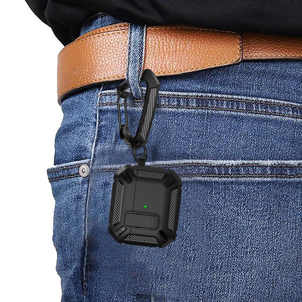 Black Magnetic AirPods 3 Case V902