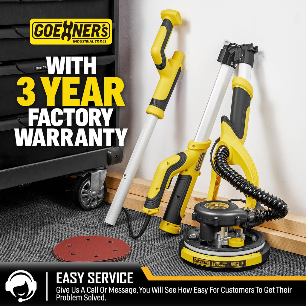 Electric Drywall Sander with Vacuum B132