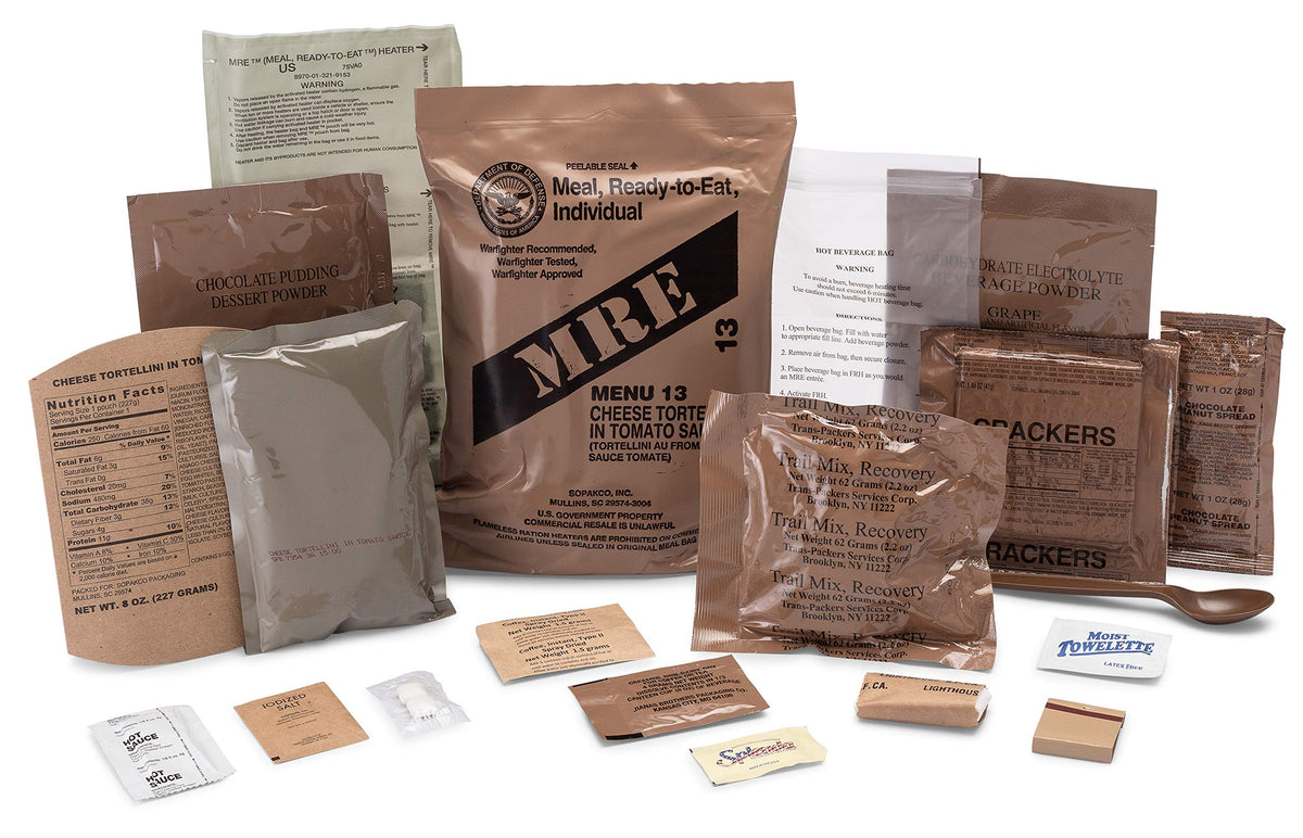 24ct MRE Meals Ready to Eat Y7670